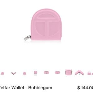 Telfar Bubble Gum Wallet!